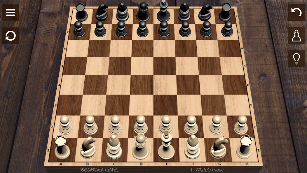 Chess gameplay screenshot 1