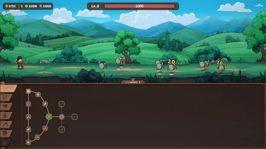 Zad Archery: Idle RPG screenshot 2