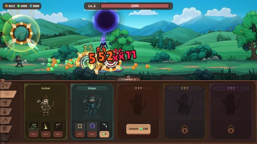 Zad Archery: Idle RPG screenshot 3