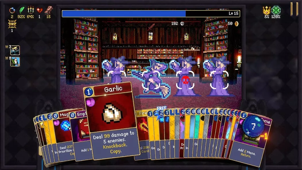 Vampire Crawlers gameplay screenshot 2