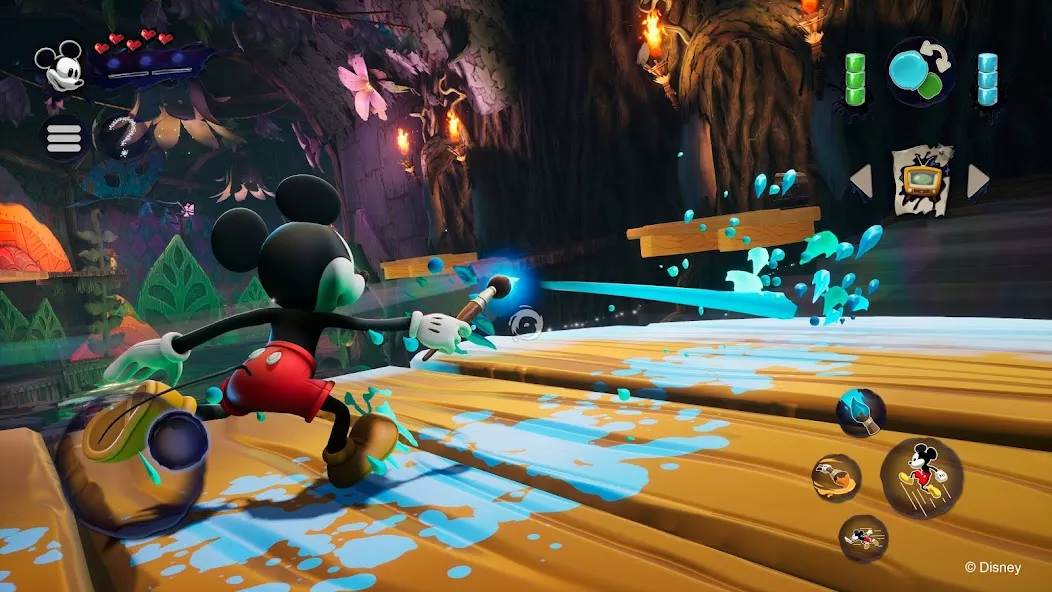 Disney Epic Mickey: Rebrushed screenshot 1