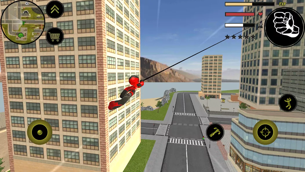 Stick Rope Hero: Original screenshot 1