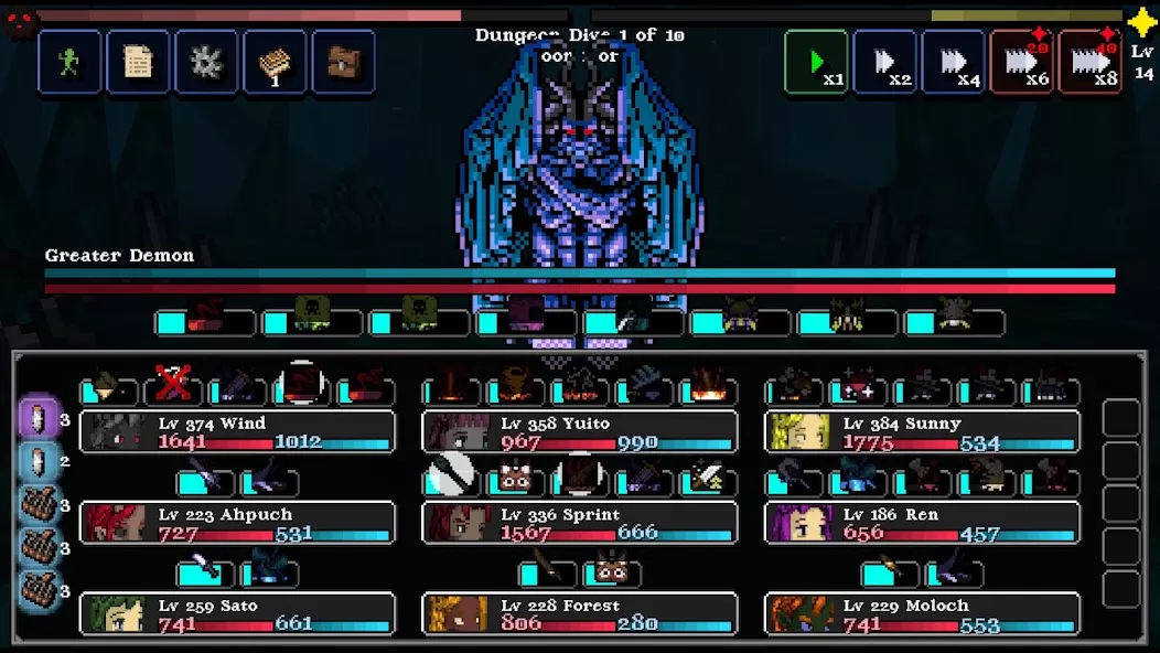 Legends of Dragaea: Idle RPG screenshot 2