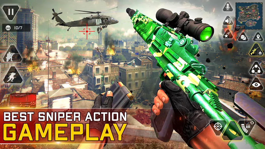 IGI Sniper Gun Shooting Game gameplay screenshot 5