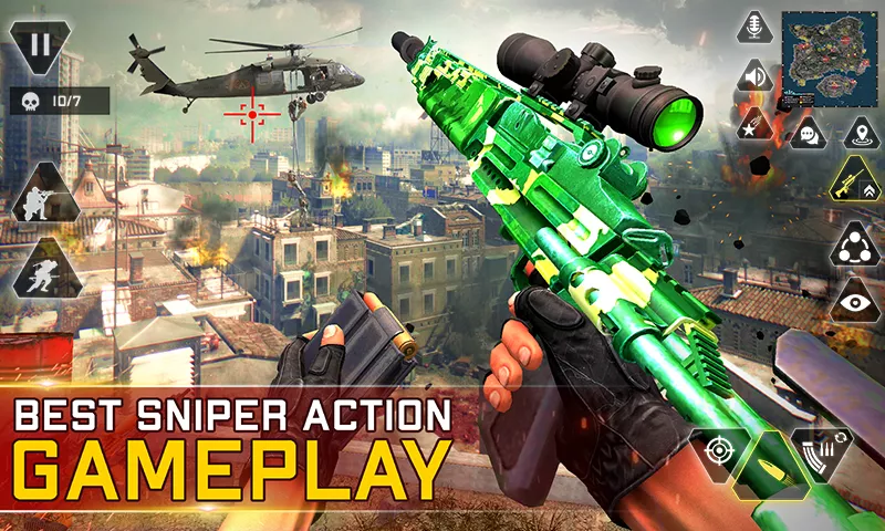 IGI Sniper Gun Shooting Game gameplay screenshot 1