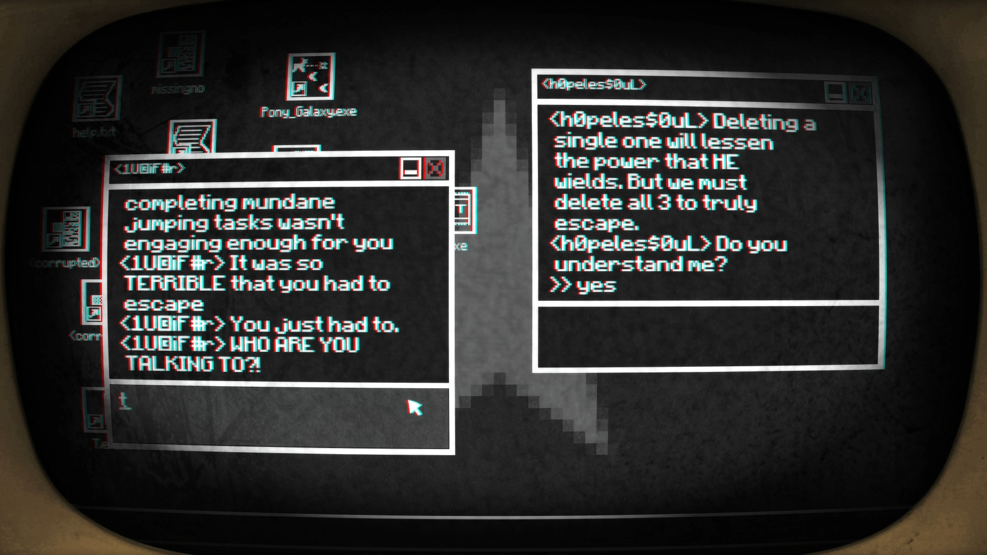 Pony Island screenshot 1