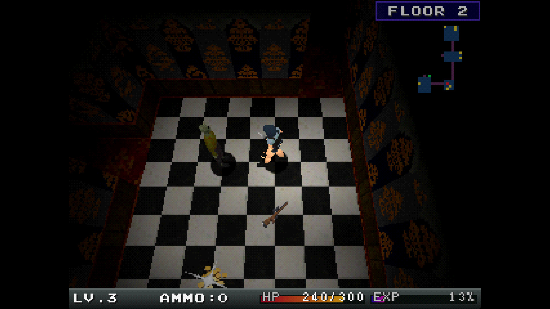 Combat encounter in House of Necrosis
