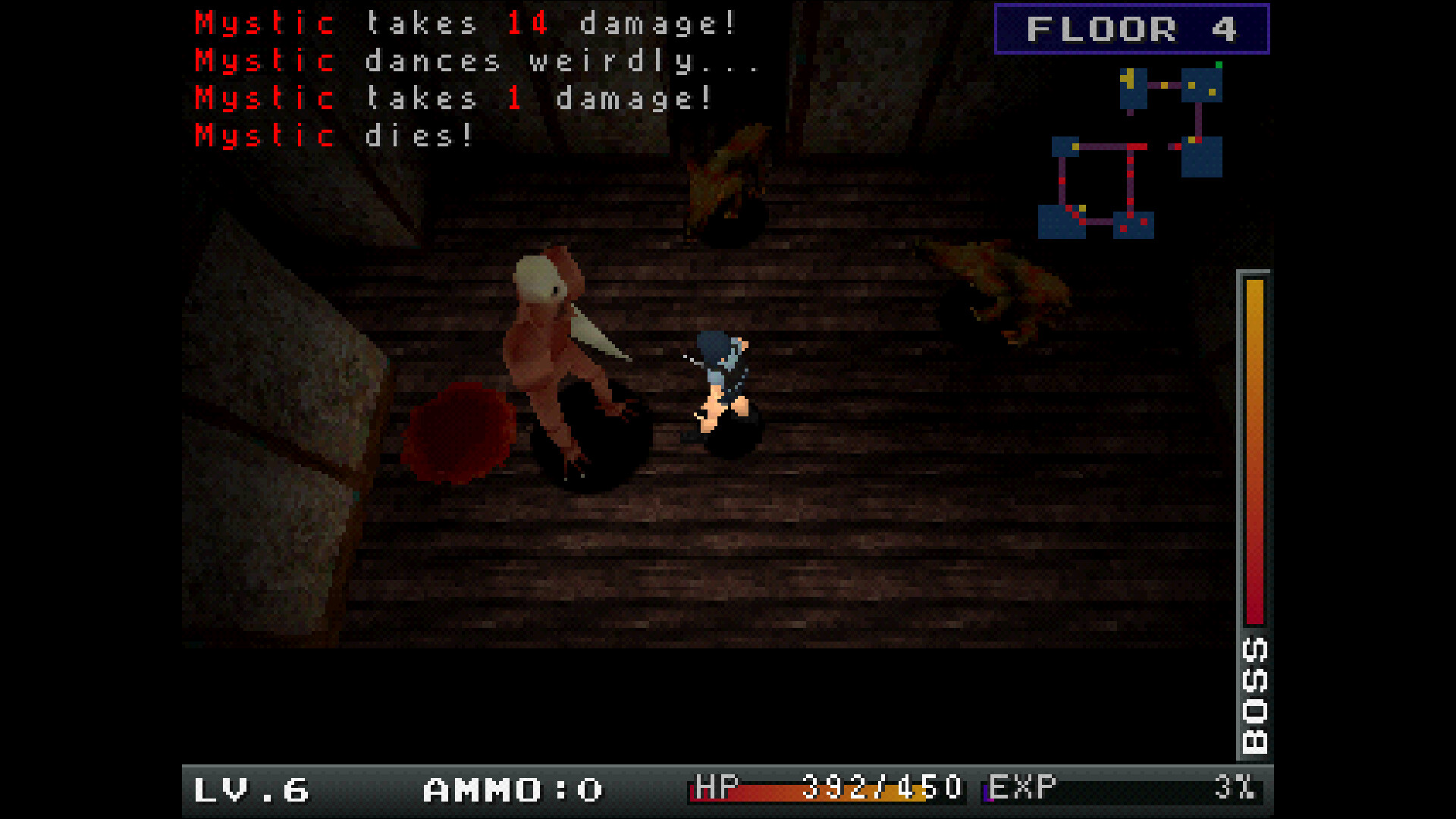 Exploration of the mansion in House of Necrosis