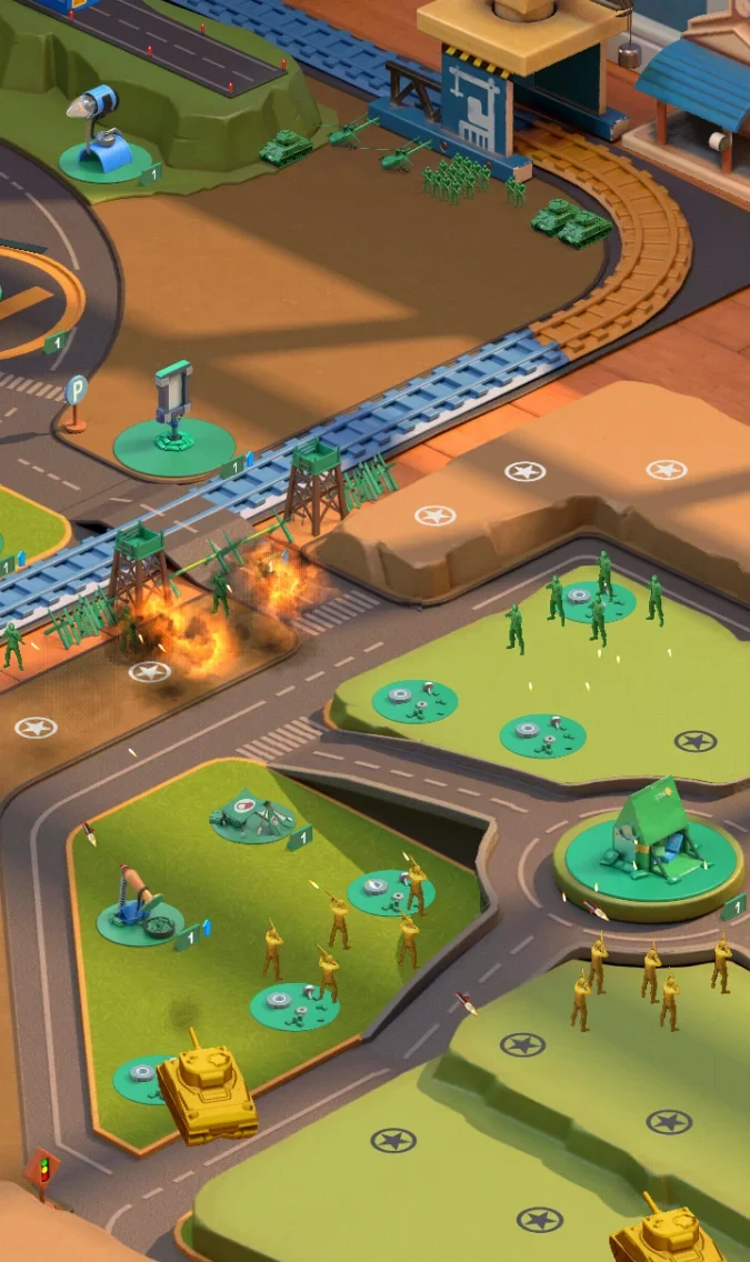 TOY WARS - Army Men Strike screenshot 1