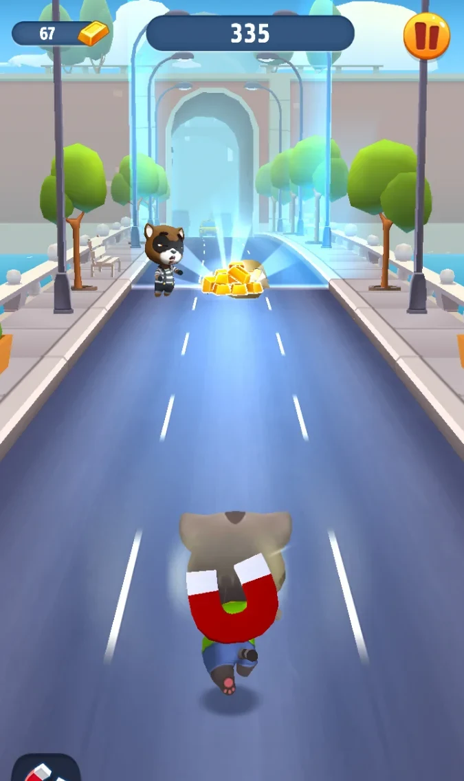 Talking Tom Gold Run screenshot 5