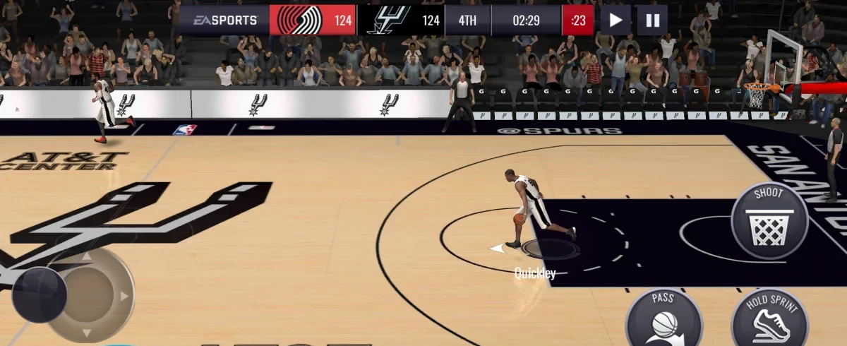 NBA LIVE Mobile Basketball screenshot 2
