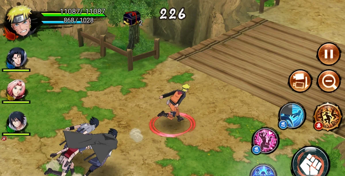 NARUTO X BORUTO NINJA VOLTAGE gameplay screenshot 3