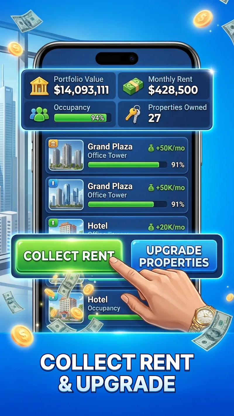 Rentopolis gameplay screenshot 2