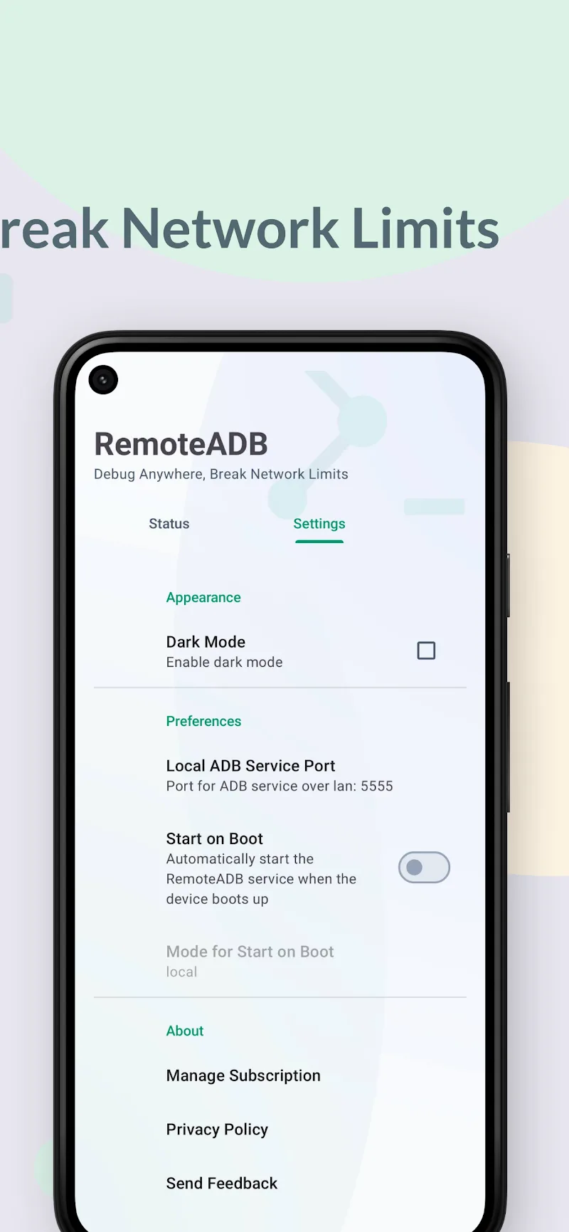 RemoteADB screenshot 2