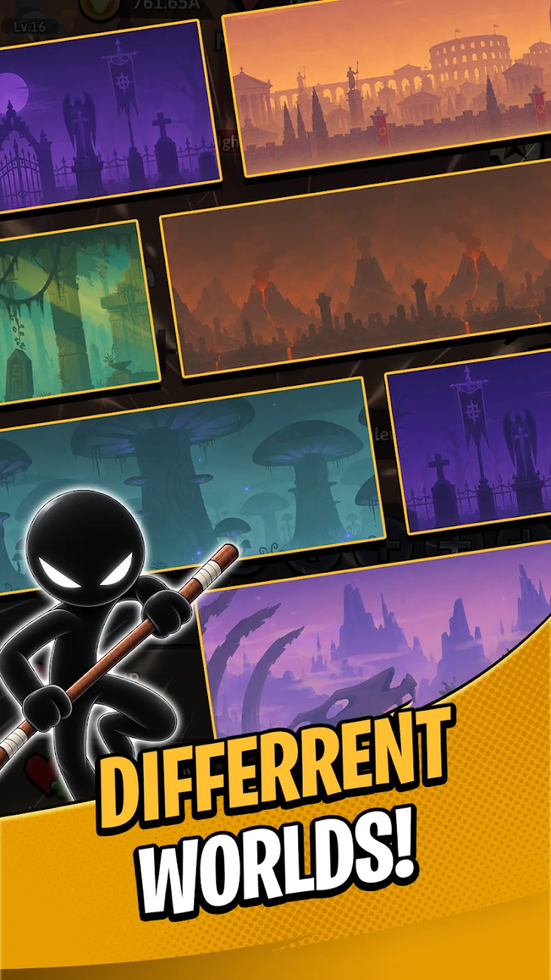 Stickman Idle RPG screenshot 3