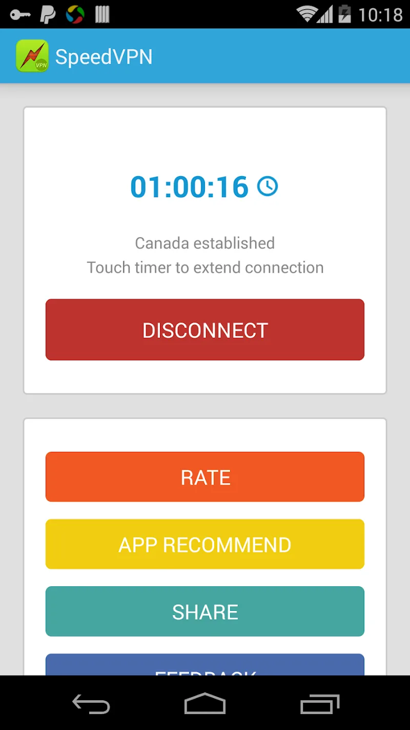 SpeedVPN screenshot 5
