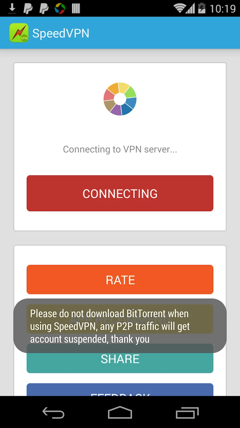 SpeedVPN screenshot 4