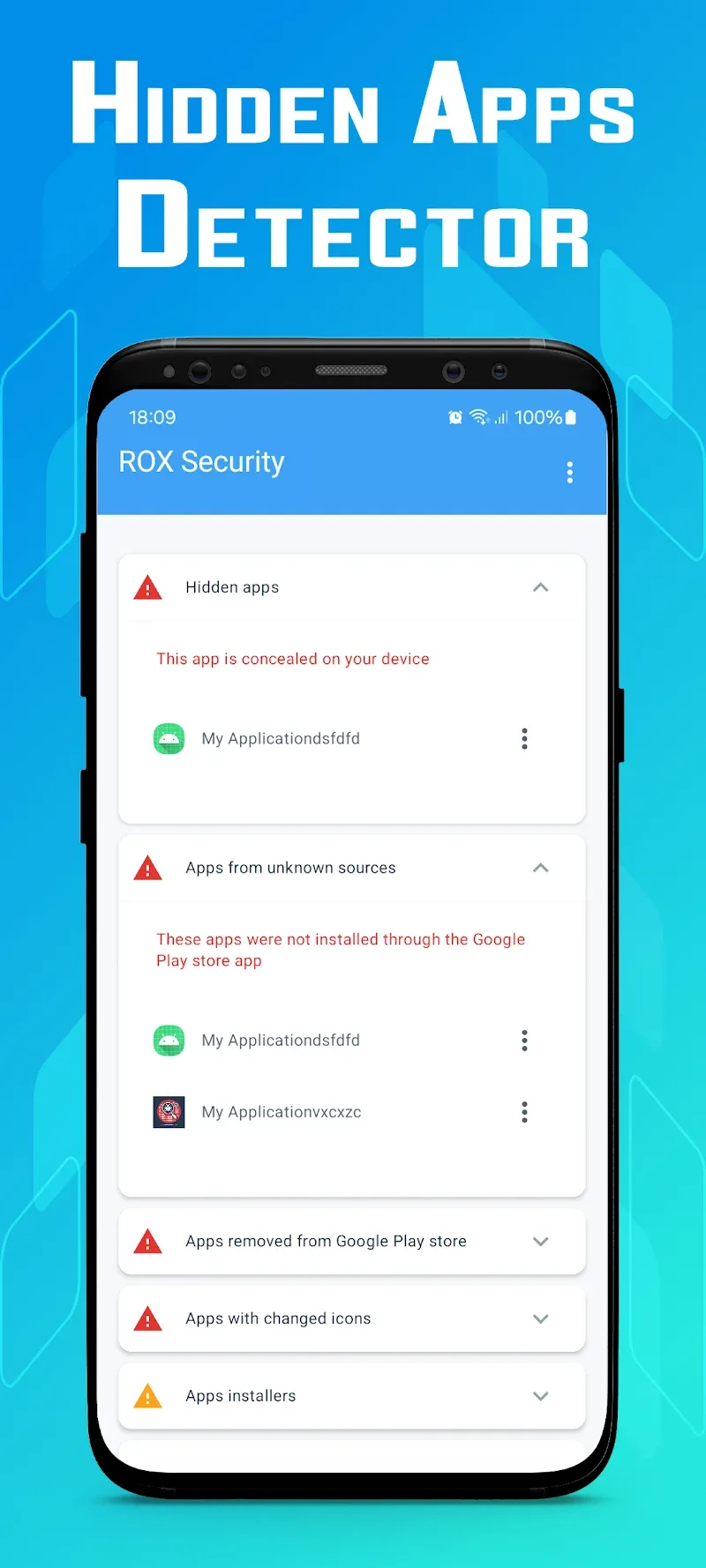 Screenshot 2: Security Scan Results