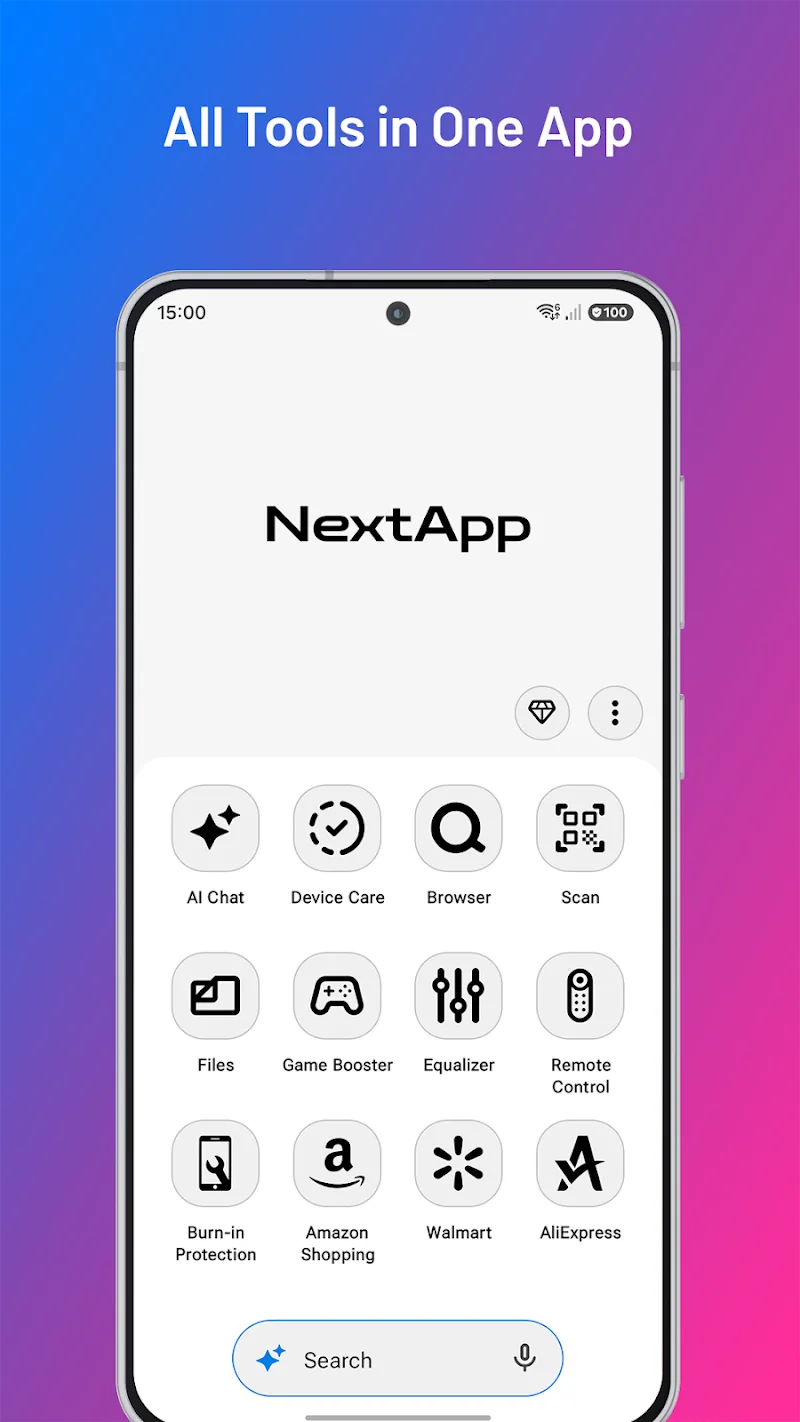 NextApp screenshot 1