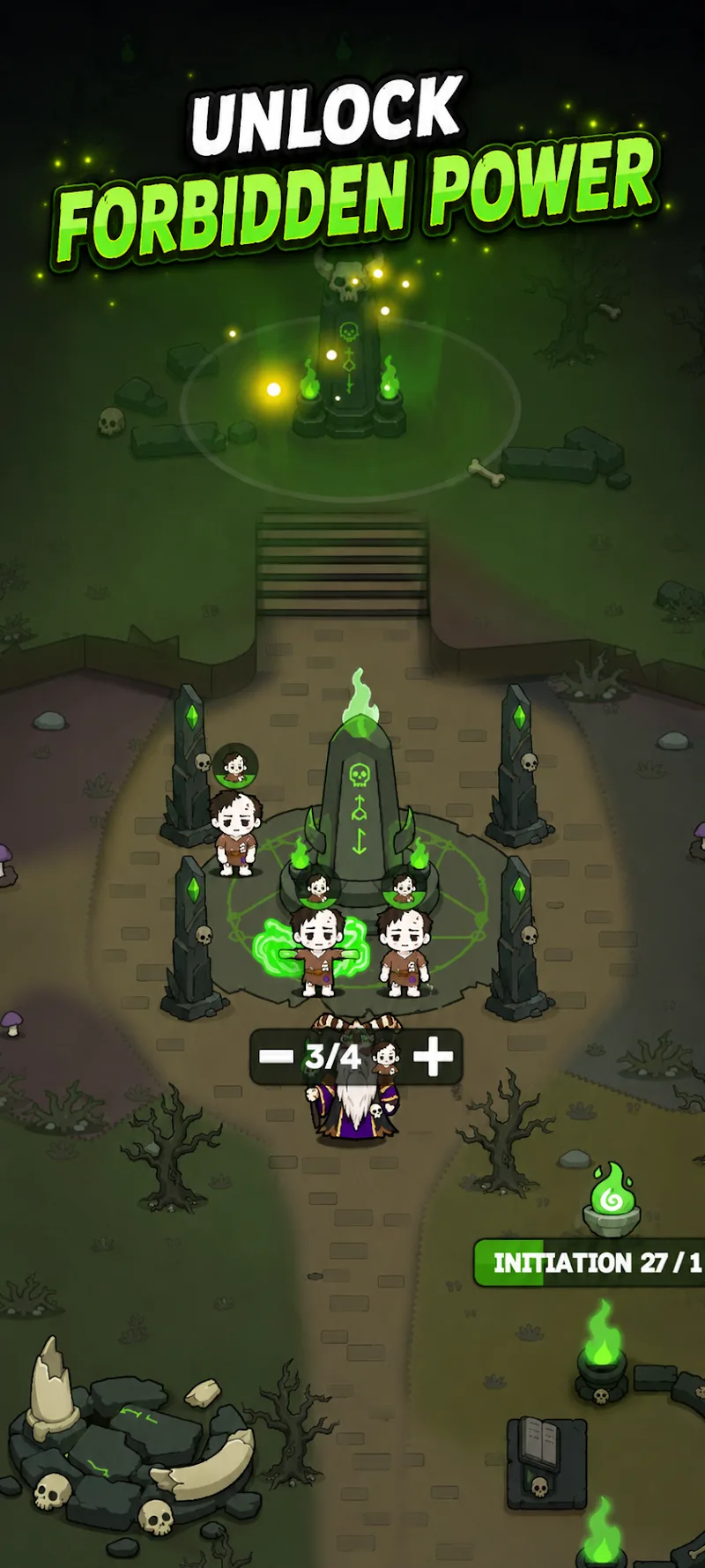 Idle Necromancer Tycoon screenshot 5