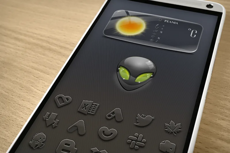 Embossed - Icon Pack screenshot 3
