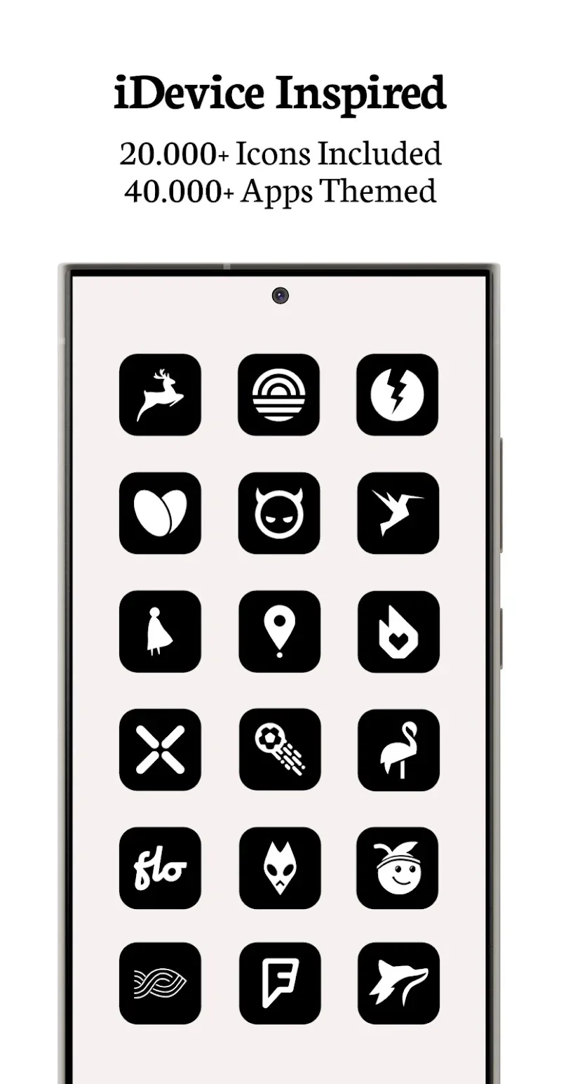 iBlack - Icon Pack screenshot 2