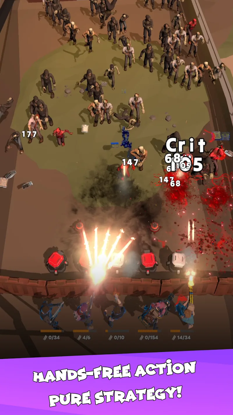 Idle Zombie Wave screenshot 3