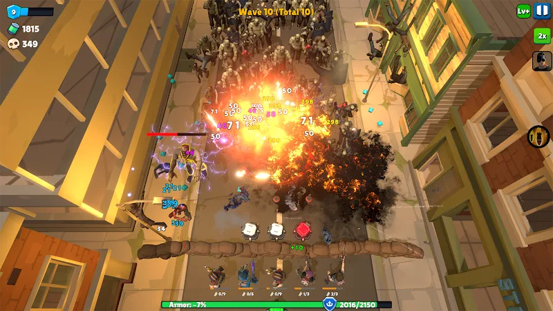 Idle Zombie Wave screenshot 4