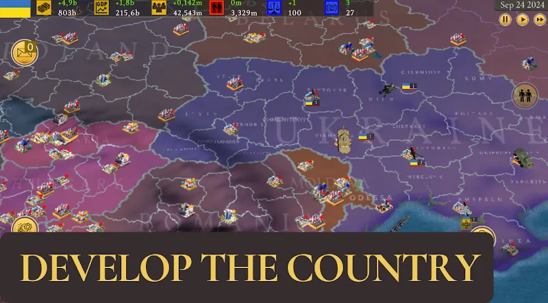 Hegemon – War Strategy WW3 screenshot 4
