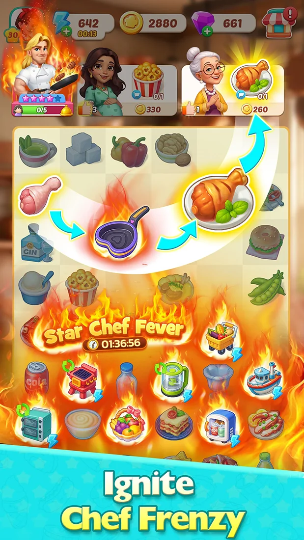 Foodstars screenshot 2