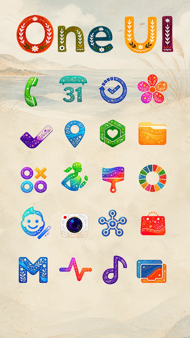 Folk Icon Pack screenshot 5