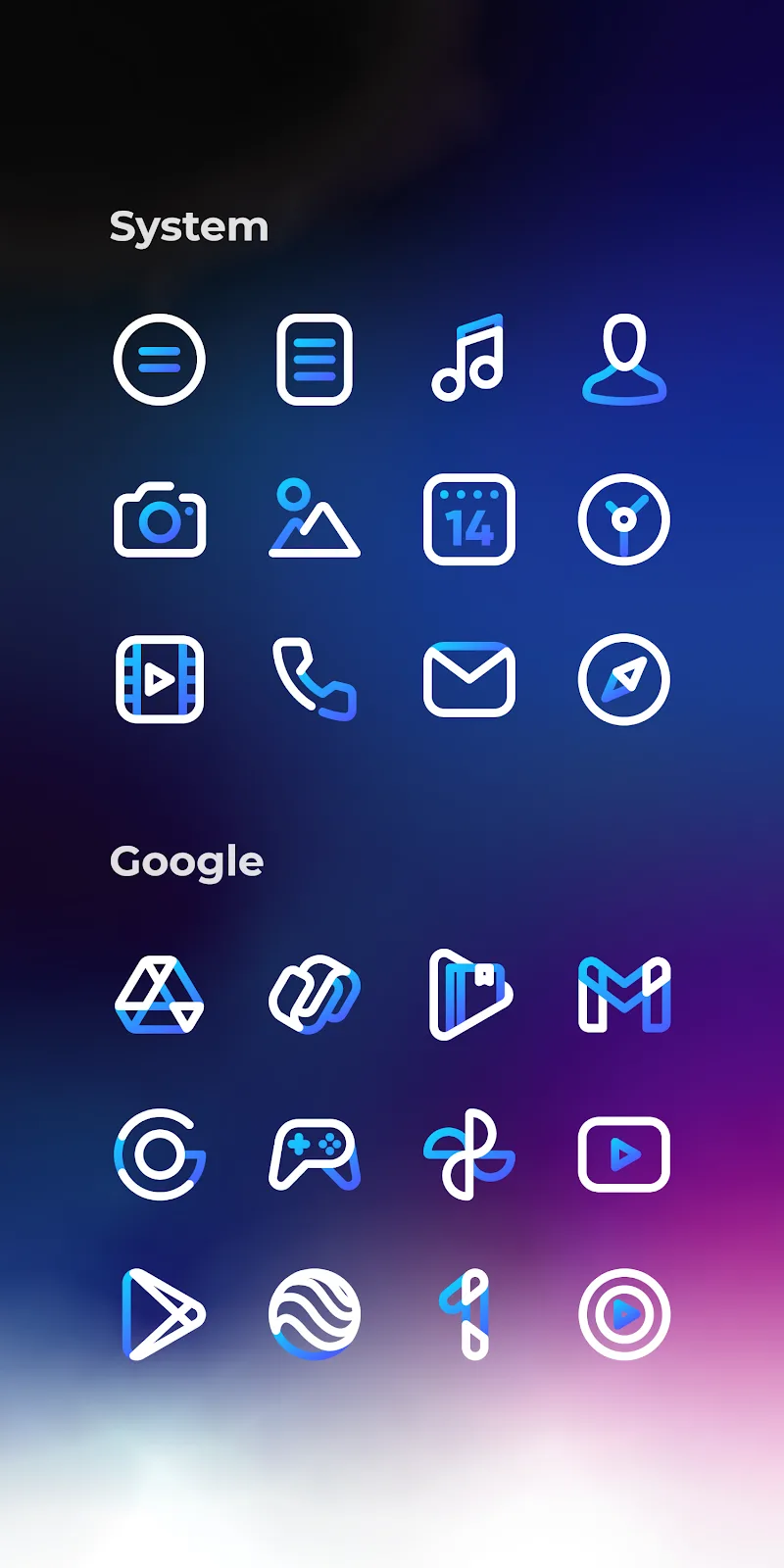 Aline Blue screenshot 4