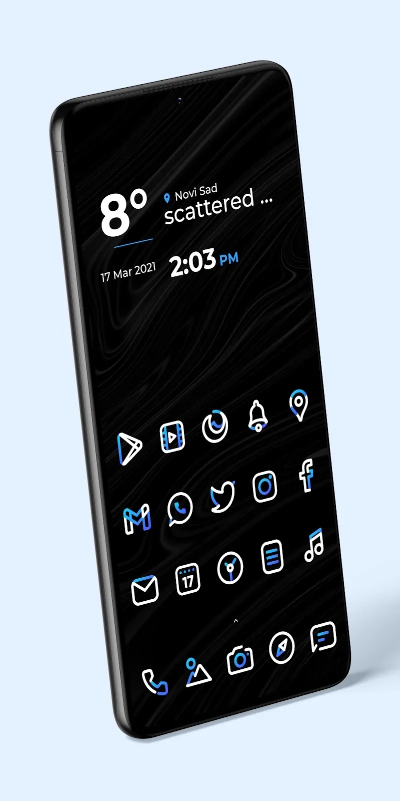 Aline Blue screenshot 3