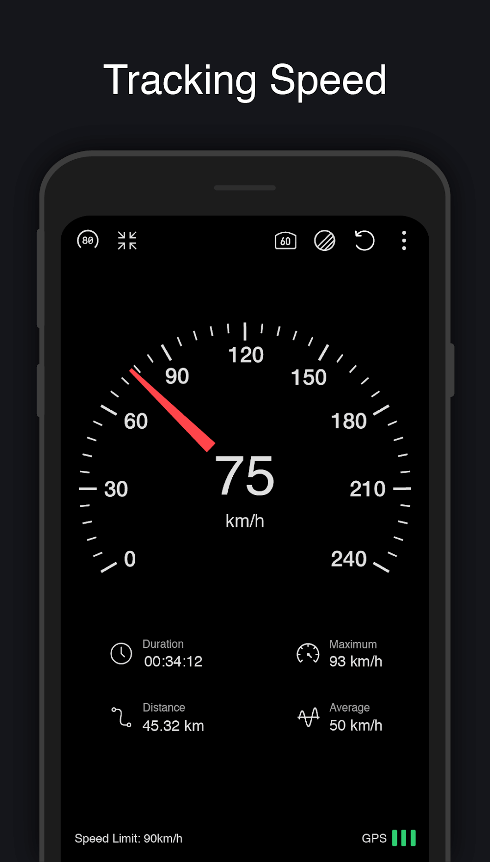 Speedometer screenshot 1