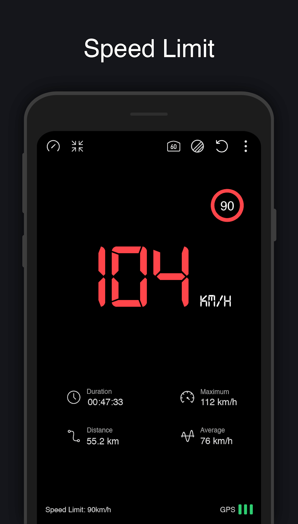 Speedometer screenshot 2