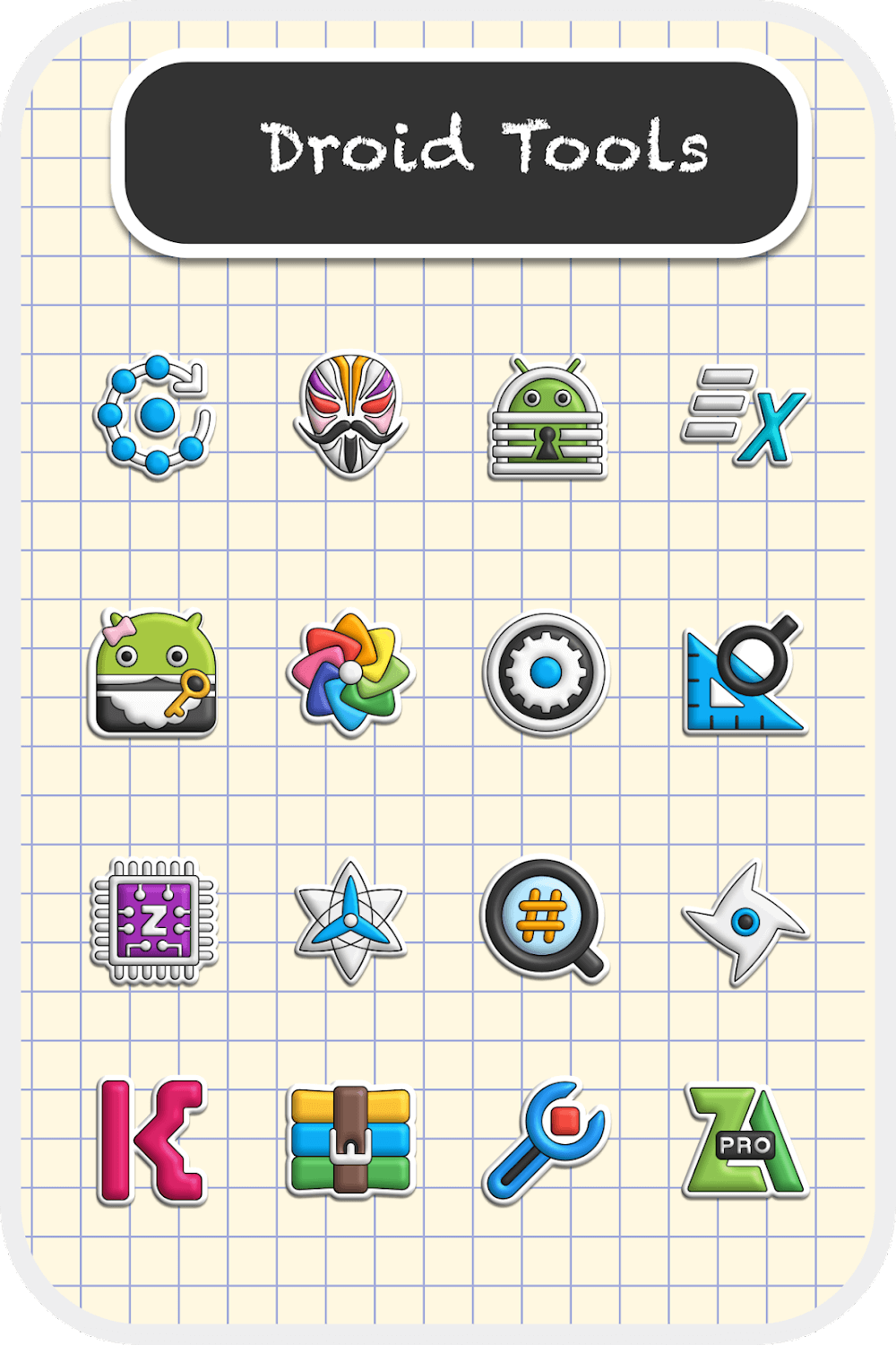 Poppin icon pack screenshot 3