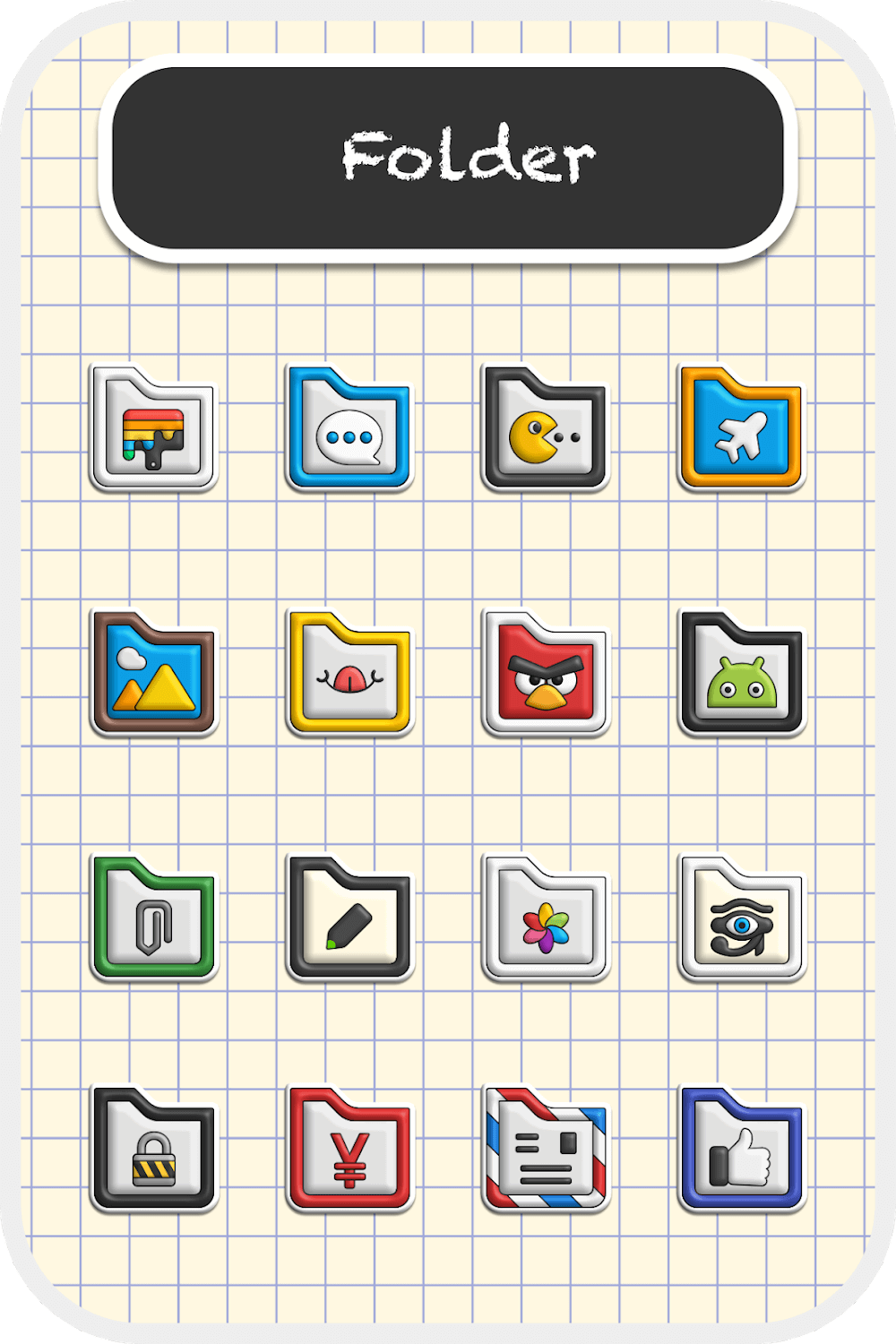 Poppin icon pack screenshot 5