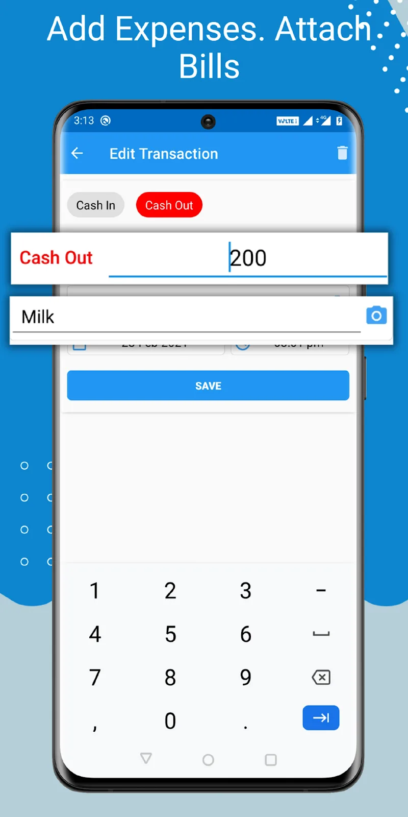 Cash Book screenshot 2