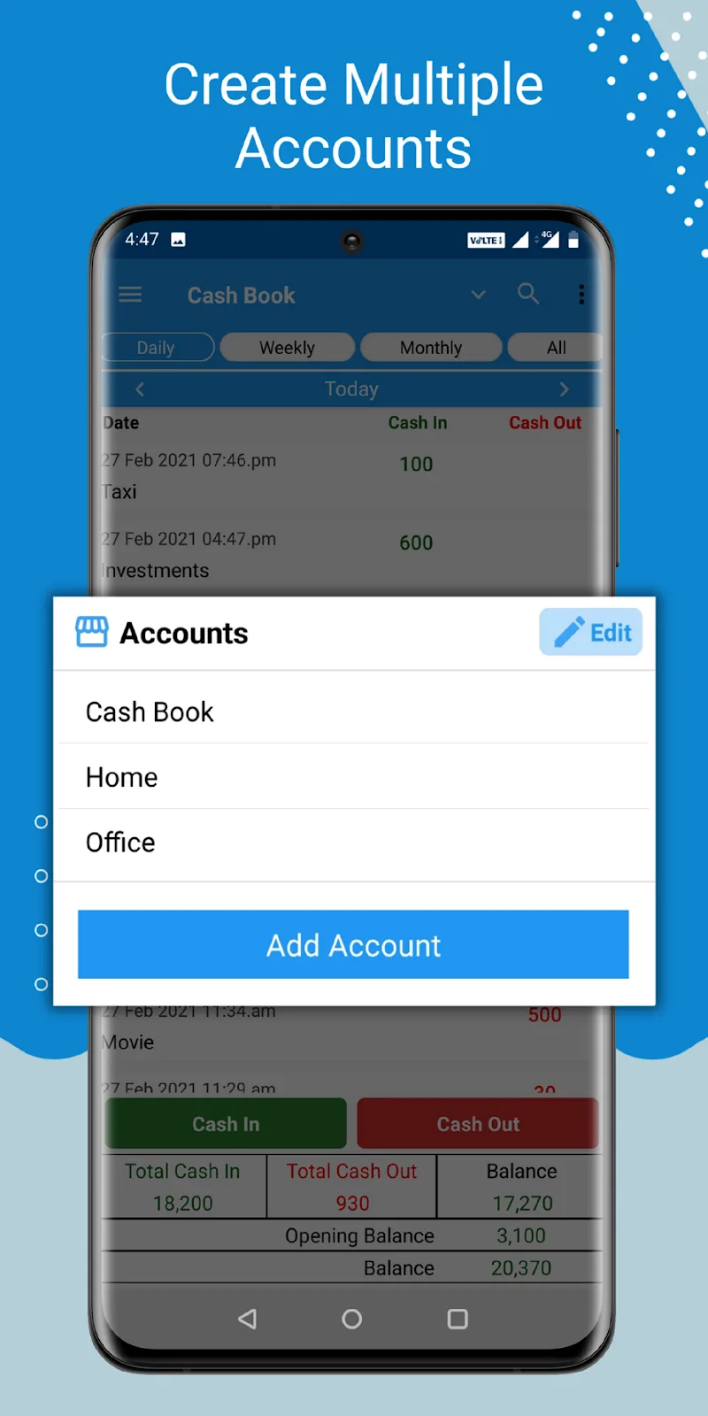 Cash Book screenshot 5