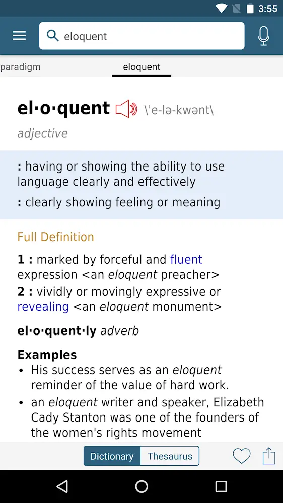Merriam - Webster Dictionary MOD APK screenshot 2
