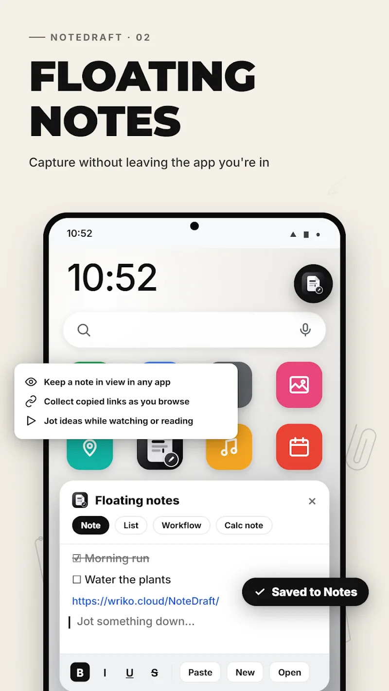 NoteDraft screenshot 2