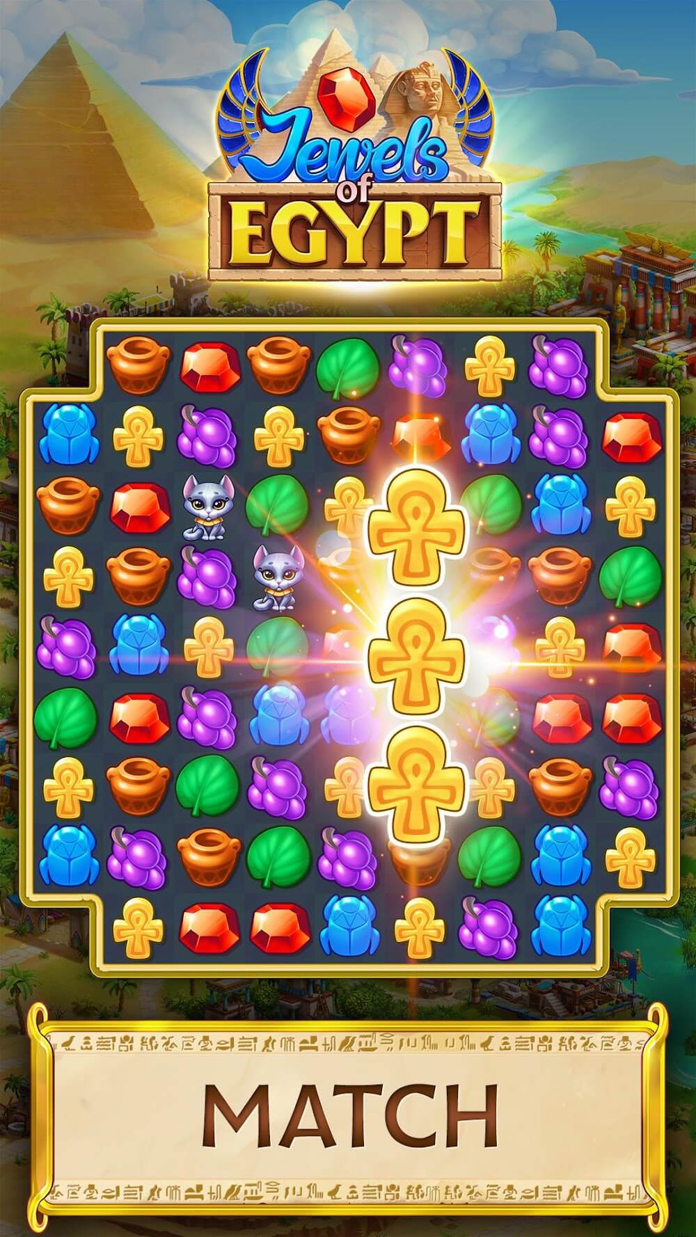 Jewels of Egypt screenshot 1