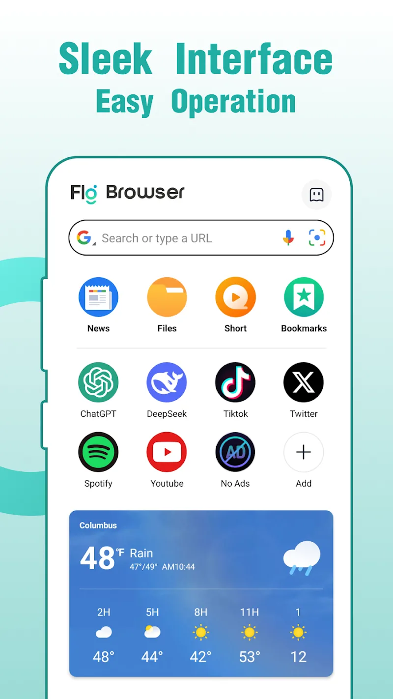 Fly Browser screenshot 1