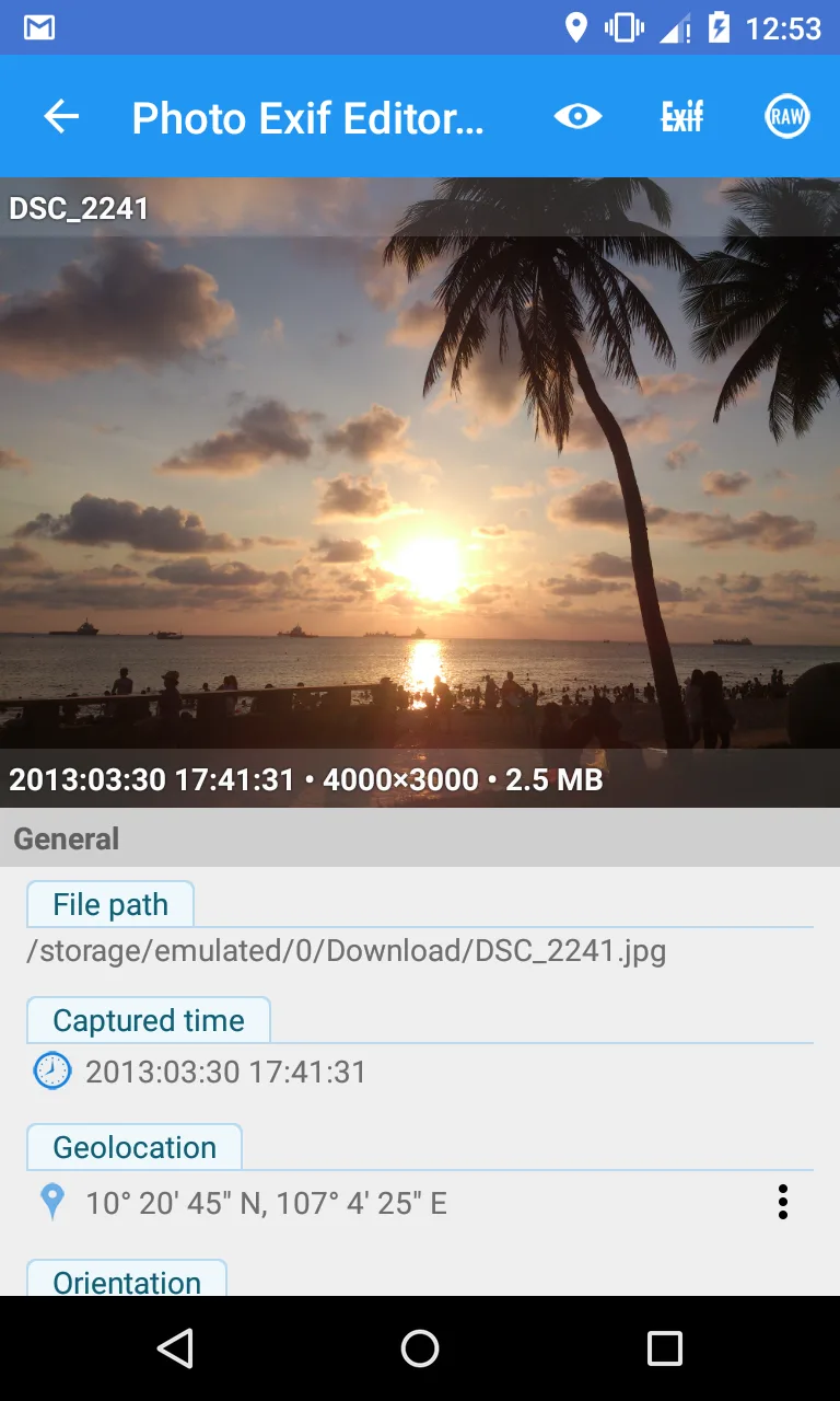 Photo Exif Editor Pro screenshot 4