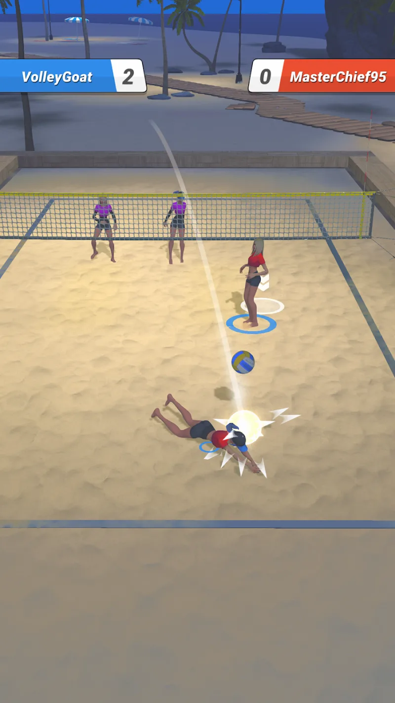 Beach Volley Clash screenshot 3