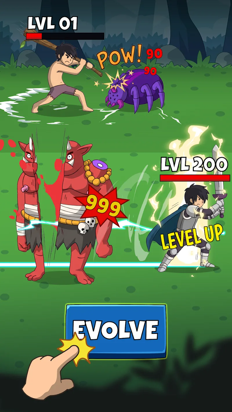 Hero Hero Clicker gameplay preview 3