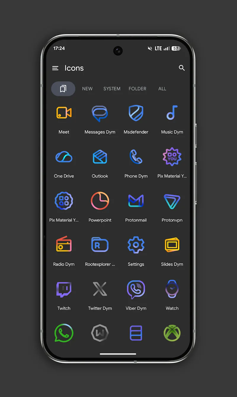 PixChroma Icons and Widgets screenshot 4