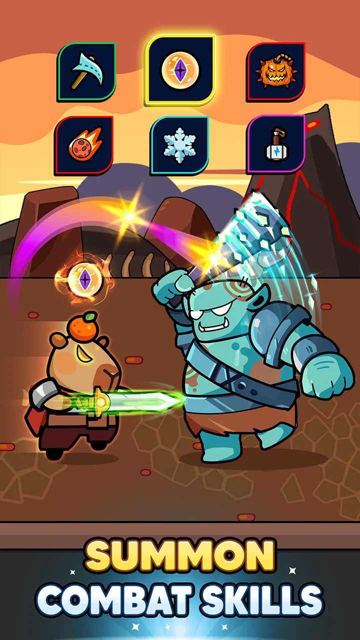 Capybara Survivor: Idle Battle screenshot 4