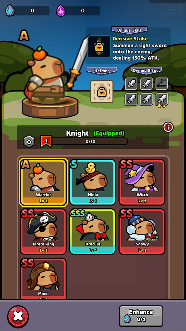 Capybara Survivor: Idle Battle screenshot 1