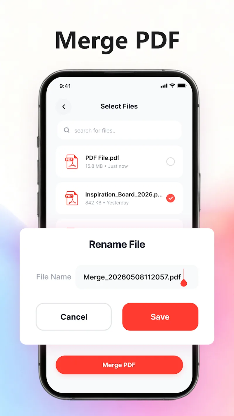 MobilePDF Editor screenshot 4
